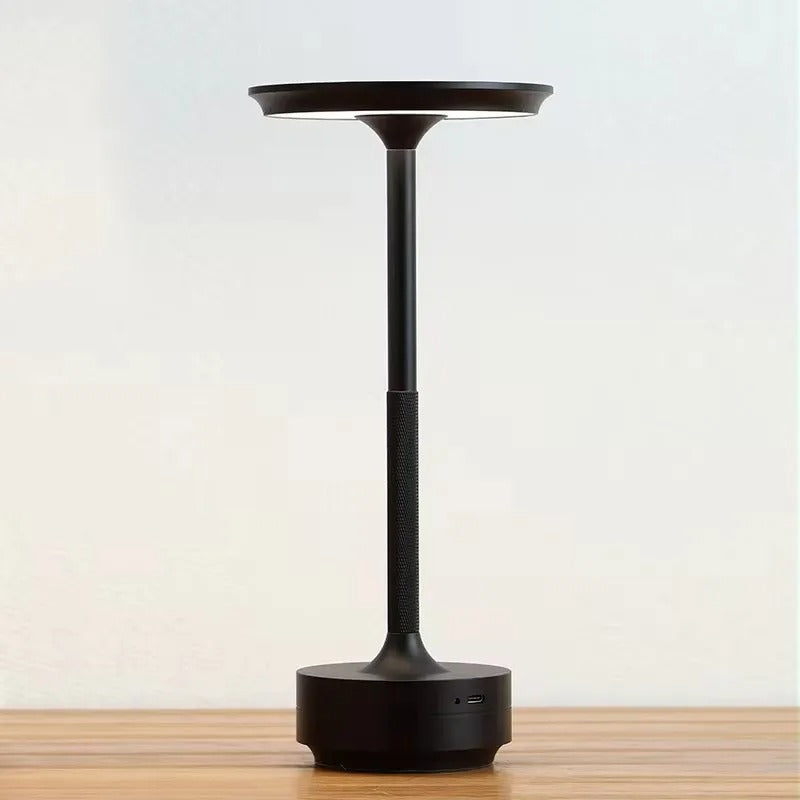 Wireless LED Desk & Table Lamp – Portable, Dimmable, USB Rechargeable